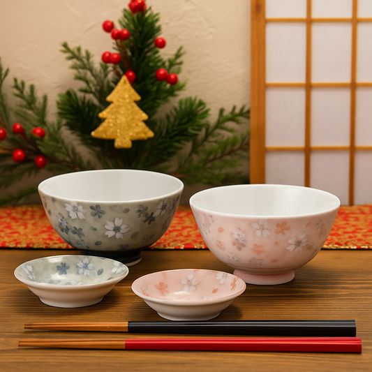 Sakura Rice Bowl Gift Set